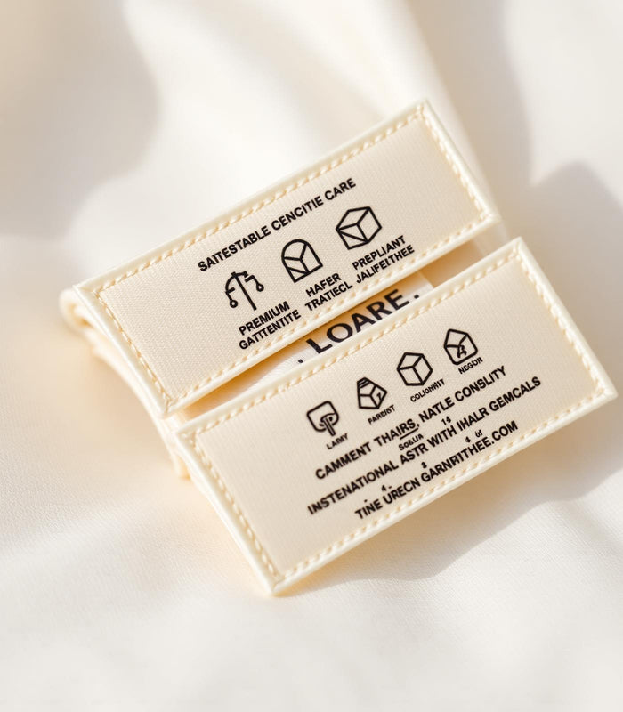 Heat Transfer Care Label