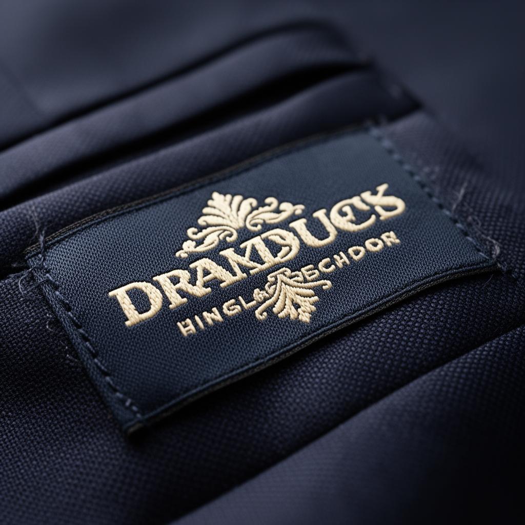 High-Density Damask Label