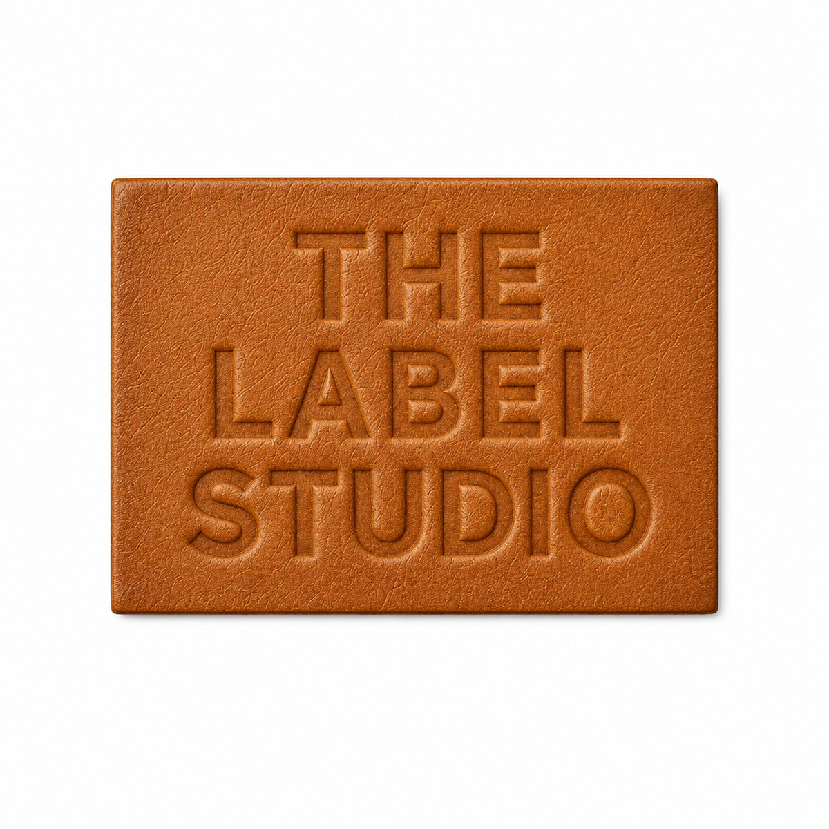 The Rustic Embossed Leather Patch